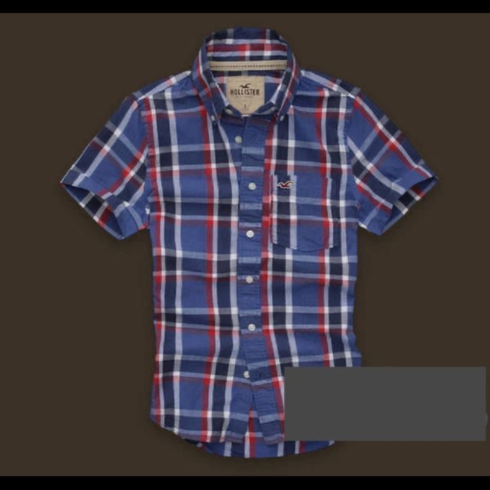NWT Hollister HCO classic short sleeve shirt